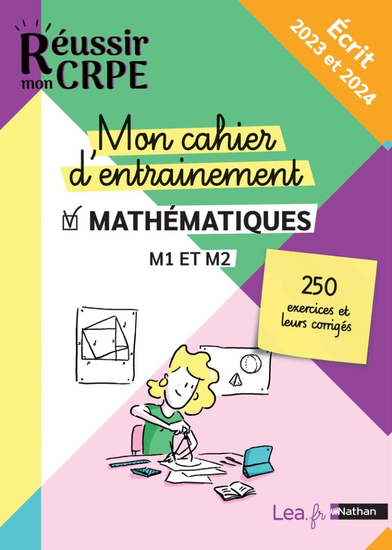 Réussir Le Concours Professeur Des Écoles Mathématiques